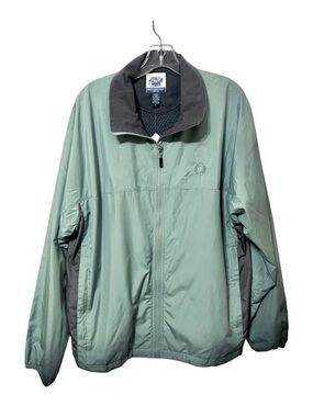 Chestnut Hill Men Green Zip Up Jacket Size XL New